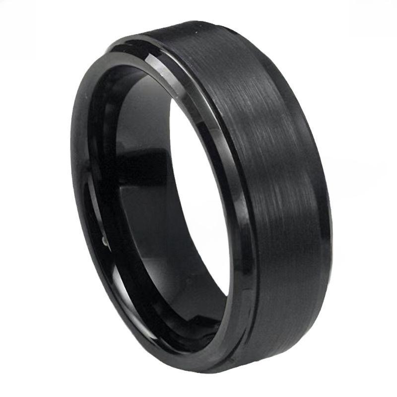 Мужское модное кольцо из титановой стали - не выцветает, ювелирное изделие из высококачественной нержавеющей стали, стильный аксессуар для руки