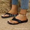 Casual Non-slip Flip-flops New Flat-bottomed Toe Women's Cool Slippers