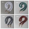 New Fashion Woman Handbag Accessory Chain Detachable Replacement White Beige Red Blue Grey Strap Women Shoulder DIY Resin Chain