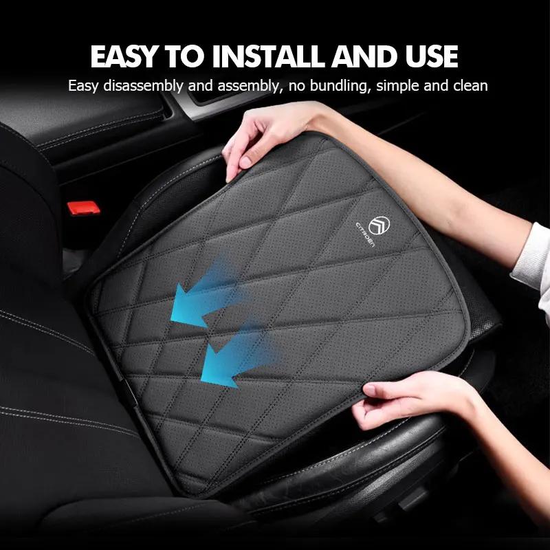 Car Seat Cover Protector Perforated Front Rear Summer Cushion Pad For Citroen Jumper Celysee Cactus Picasso Aircross Saxo Grand aik256
