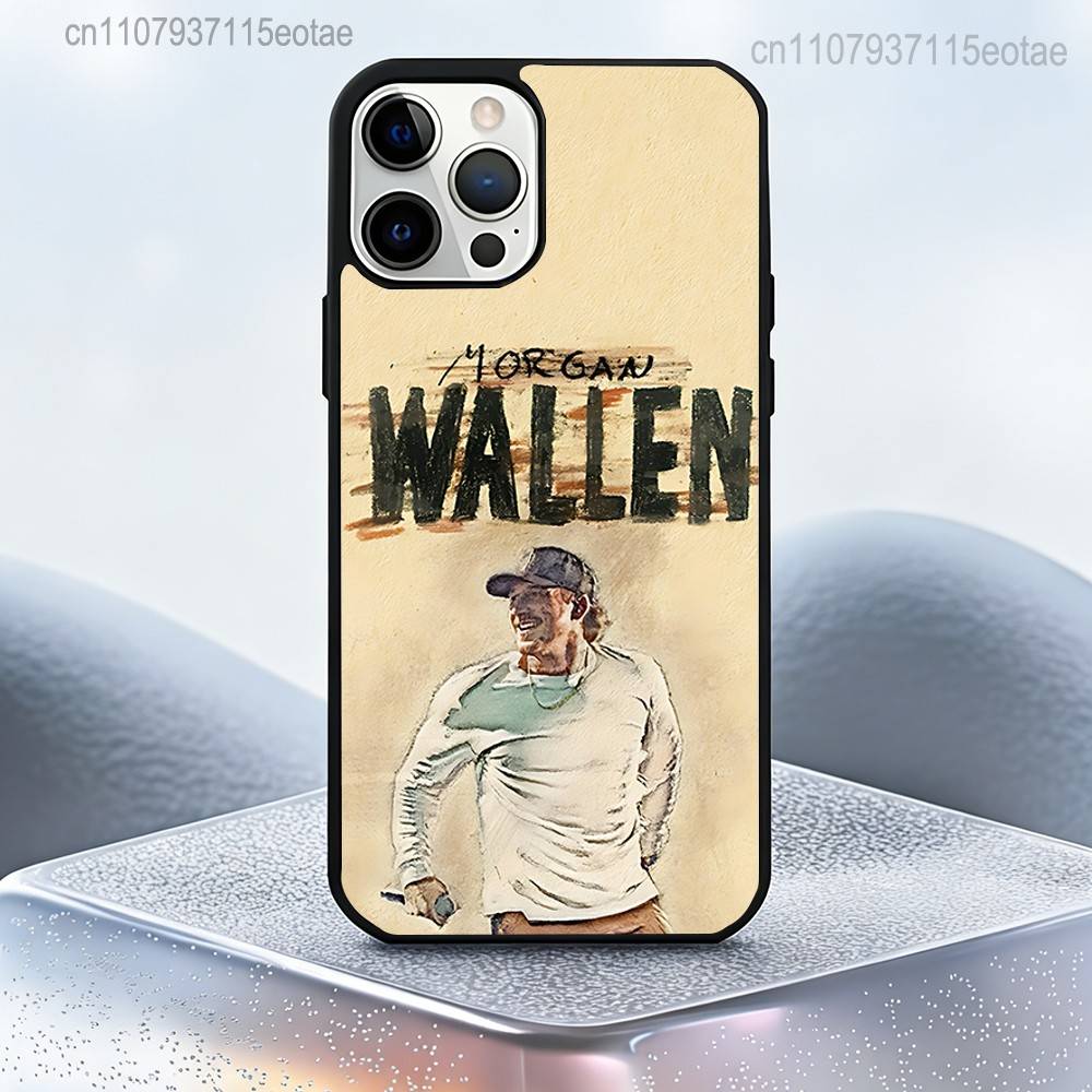 M-Morgan певец W-Wallen MW Магнитный чехол для телефона Для IPhone 14 16 17 13 12 11 15 Pro Max Plus Для Magsafe Беспроводная зарядка Чехол