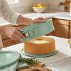 Круглая форма для торта из углеродистой стали со съемным дном и защелкой, разъемная форма для торта, герметичная, антипригарная, набор форм для бисквита