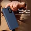 For Samsung Galaxy S24 FE Case with Card Holder Smart View Window Leather Phone Cover