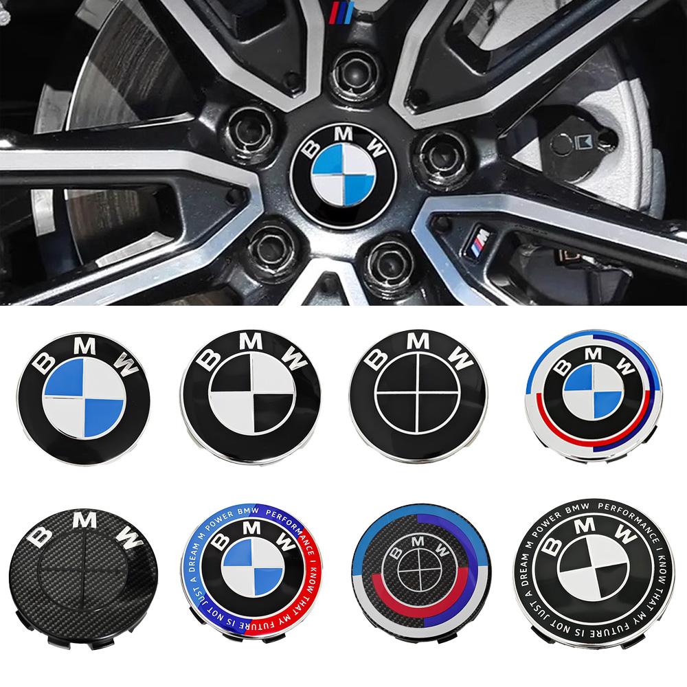 DSJW3 4 шт. Для BMW 50-летия E90 E60 F10 F20 G20 G30 E53 E85 E70 56 мм 68 мм Сине-белый Колпачок ступицы колеса Заглушка центра колеса Значок Эмблема Аксессуары для автомобиля