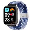 Плетеный ремешок Solo Loop для Redmi Watch 3 lite Нейлоновый ремешок для Xiaomi Mi Watch3 Active Браслет на запястье Плетеная эластичная тканая браслет