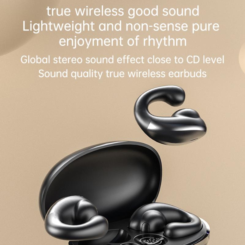 The New Wireless Ear Clip -type Bone Conduction Does Not Enter The Earless Bluetooth Headset