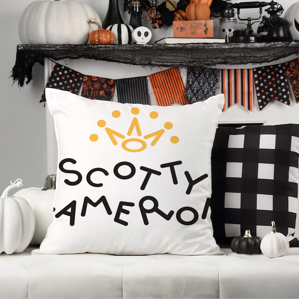 Fashion print S-SCOTTY C-CAMERON Pillow Case Office Cushions Suitable For Sofa Car Bedroom Decorative Cushion Cover