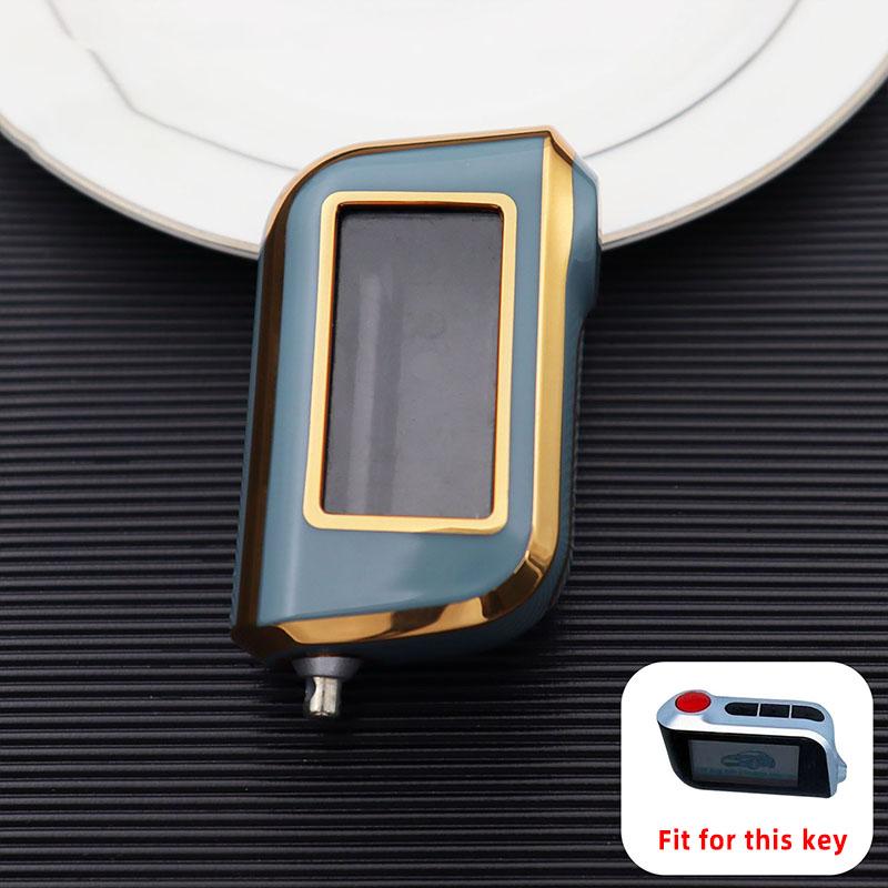 Для A39 A66 A96 A93 A63 A36 ТПУ чехол для автомобильного ключа русская сигнализация чехол для ключа в виде ракушки держатель для брелка аксессуары