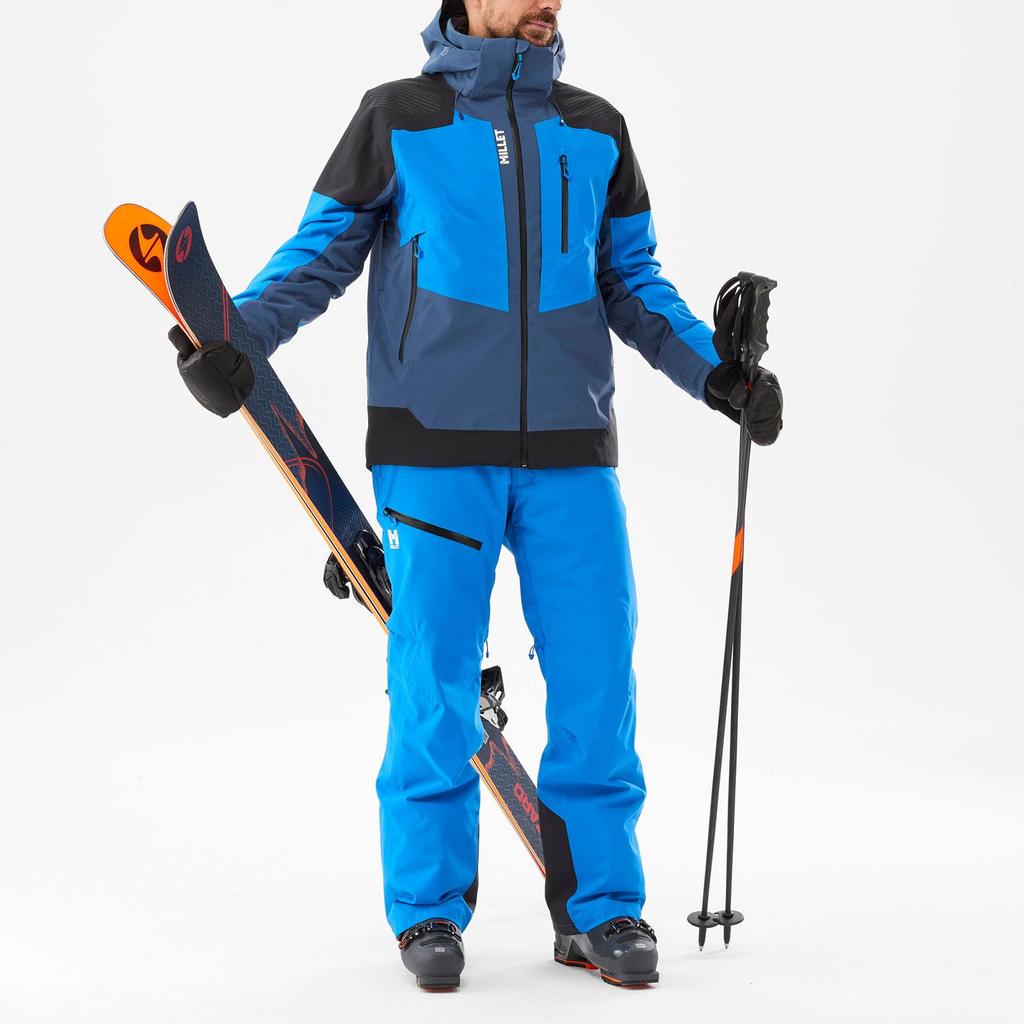 Ski Pants Telluride Pants MIV9222 Icon Blue L [Millet] Men's (NEW LOGO)