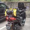 Modified motorcycle CNC aluminum alloy XMAX300 rear bracket rack Luggage Tool Box Case Tail Trunk Cargo Holder Shelf xmax18-26