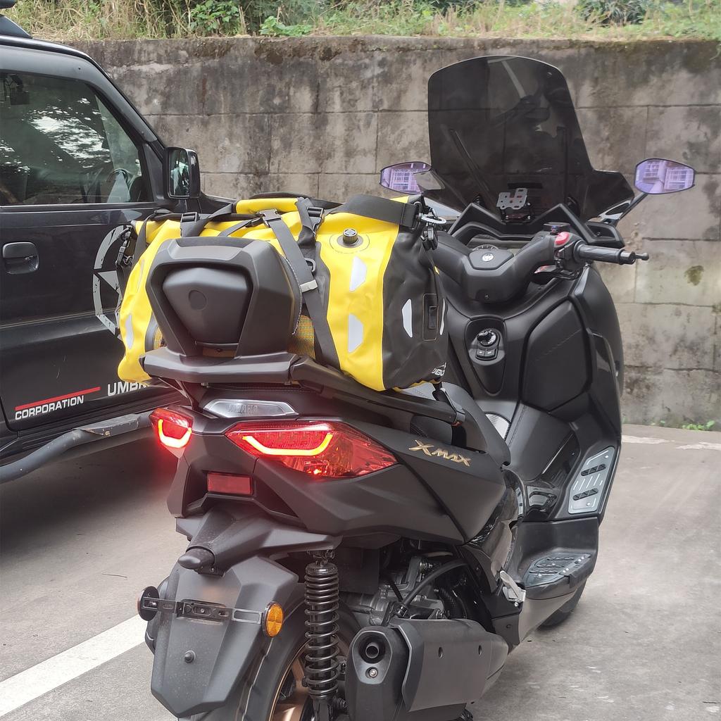 Modified motorcycle CNC aluminum alloy XMAX300 rear bracket rack Luggage Tool Box Case Tail Trunk Cargo Holder Shelf xmax18-26