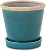 Posh Living 30743 Глянцевый горшок Бирюзовый 13.5×В13см