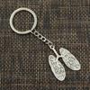 Fashion 30mm Key Ring Metal Key Chain Keychain Jewelry Antique Silver Color Plated Lung Respiratory System 39x30mm Pendant