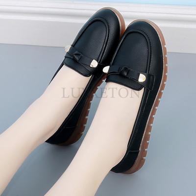 Женская повседневная обувь из натуральной кожи, лоферы на платформе, женские дизайнерские кроссовки, ультрамягкие мокасины для мам, женские туфли