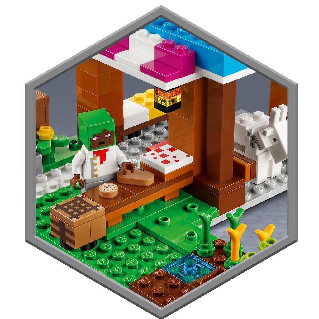 LEGO Minecraft Bakery 21184 Toy Block Present Video Game Boys Girls Ages 8+
