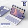 360° Rotating Keyboard Case for Huawei MatePad 10.4" Tablet with Pen Slot & Transparent Cover
