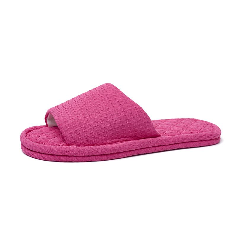 Модная домашняя обувь Тапочки женские хлопчатобумажные домашние тапочки