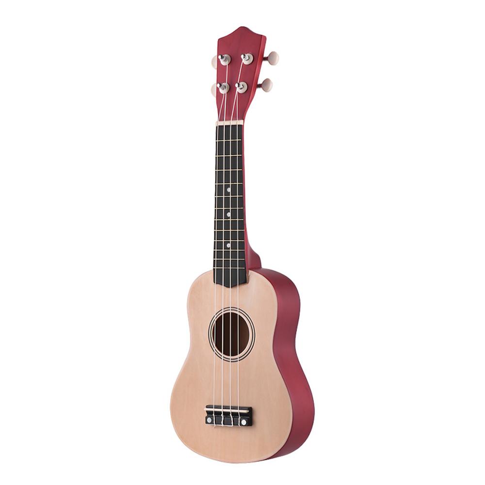 21 Soprano Inch Colored Acoustic Ukulele Basswood Uke Portable Musical Instrument For Beginners