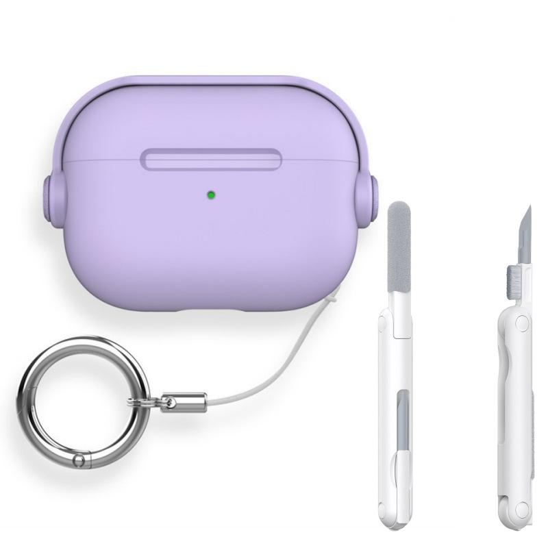 Чехол для AirPods Pro 2 с ремешком и замком на голове — подходит для AirPods 4