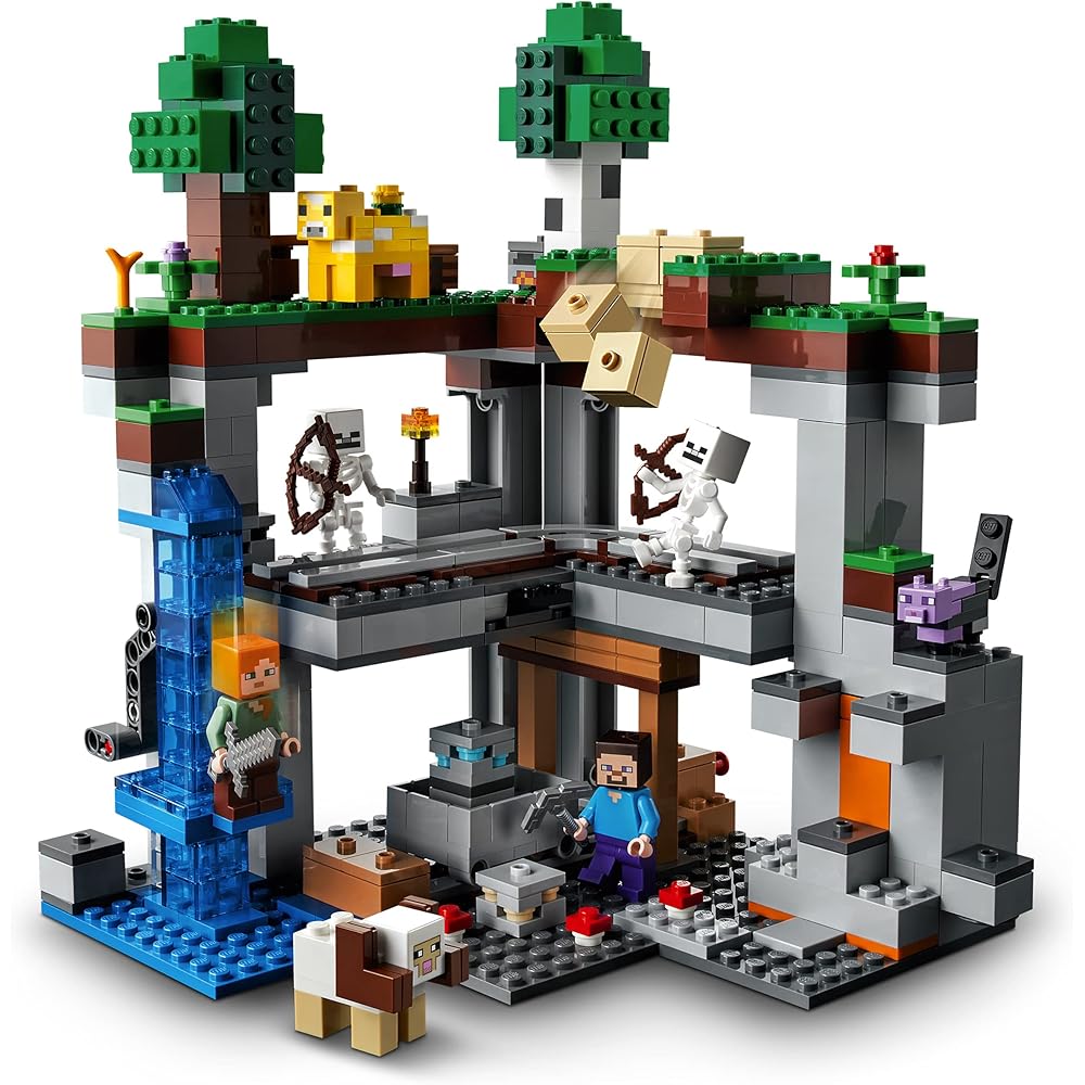 LEGO Набор Minecraft «Первое приключение» 21169 Игрушка для мальчиков и девочек от 8 лет
