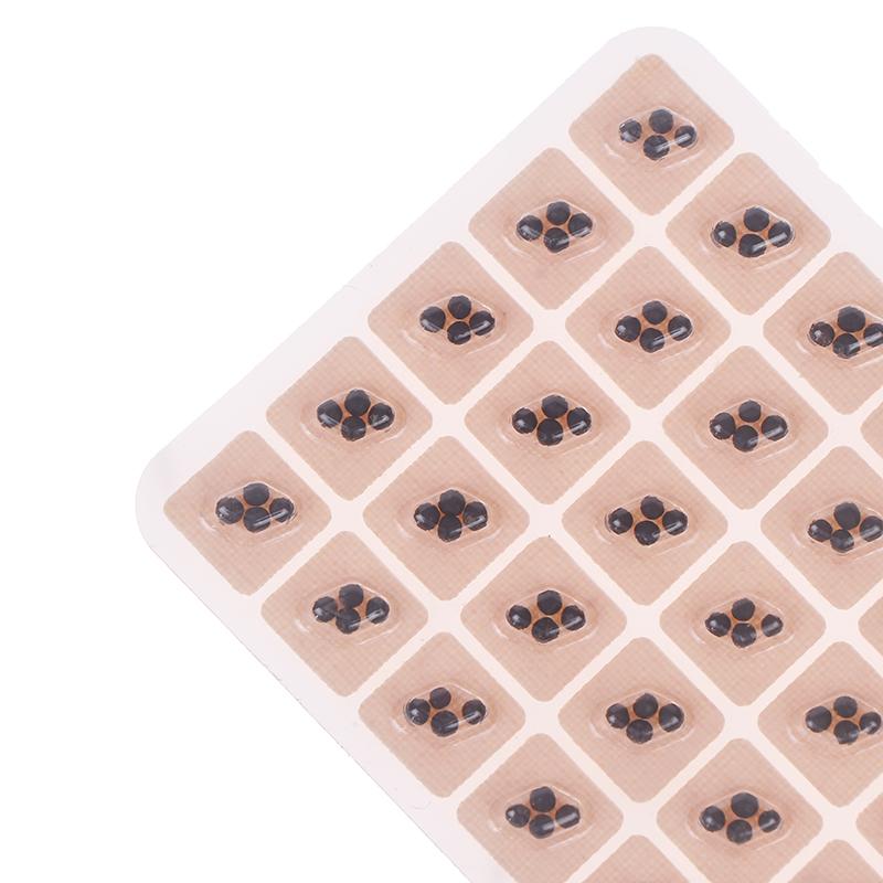 400 Пластырей Семена для ухода за ушами Акупунктура Ушные одноразовые наклейки Массажная терапия Игольчатый пластырь Аурикулярный Аурикулотерапия