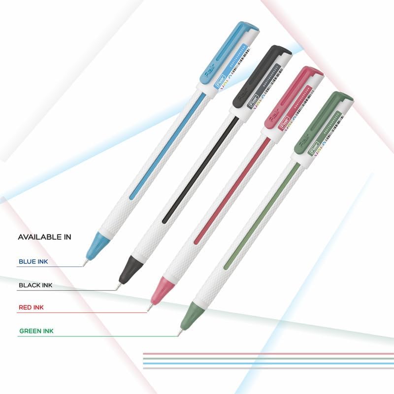 Flair Yolo NXT Waterproof Gel Ink Pen Pack Of 20 Blue Ink Smooth Writing Smudge Free Pens For Office School Use