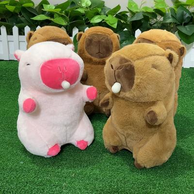 Капибара плюшевая игрушка кукла Барра кукла подарок подарок уродливая милая кукла модель потока кукла для захватного автомата