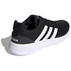 adidas LITE RACER CLN 2.0 Низкие Беговые Кроссовки Унисекс Черно-Белые JS3020