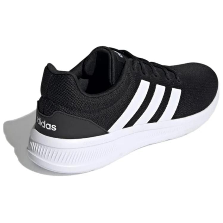 adidas LITE RACER CLN 2.0 Низкие Беговые Кроссовки Унисекс Черно-Белые JS3020