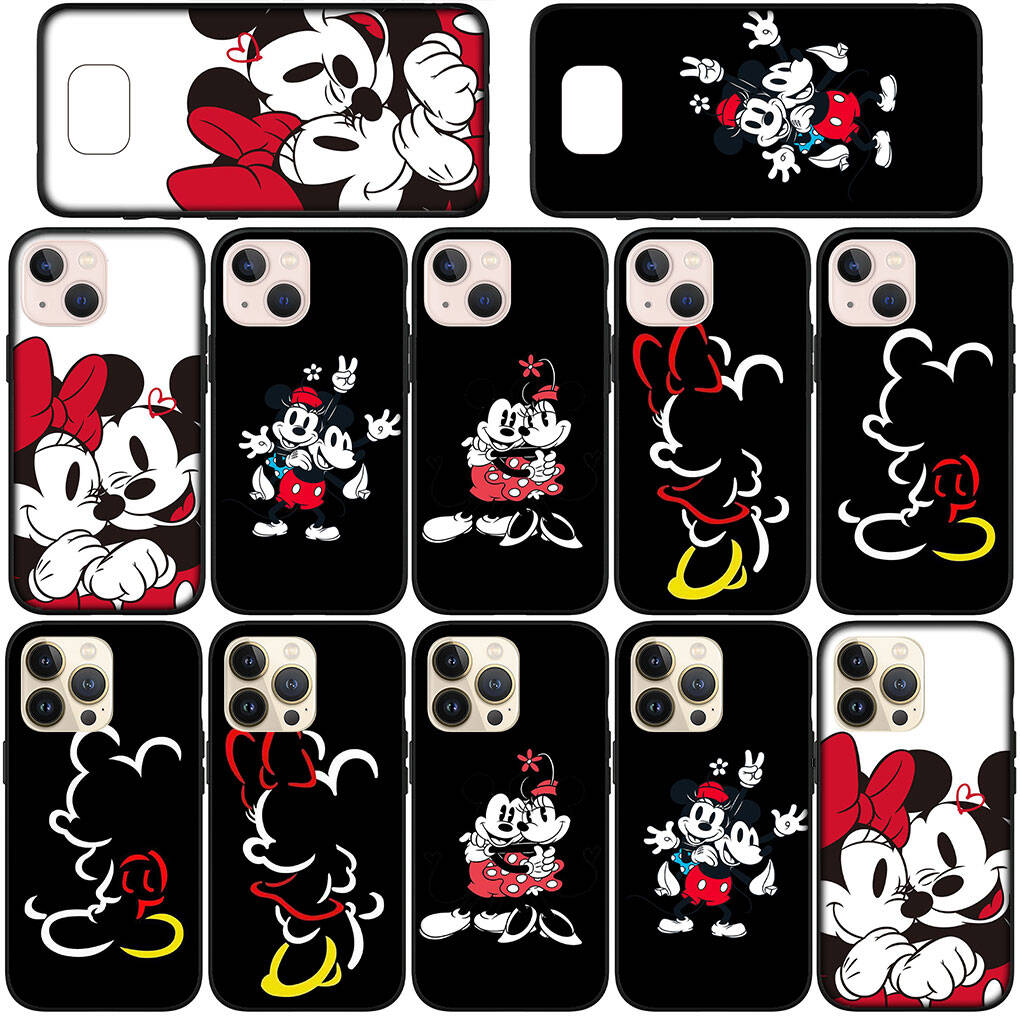 Phone Case for iPhone 17 16 15 Xiaomi Poco F8 F7 X7 X6 M8 C85 C75 C71 Redmi Note 14 13 12 11 Pro Max A3 A4 14C 13C 15C Mickey Cute Mouse Minnie Cover