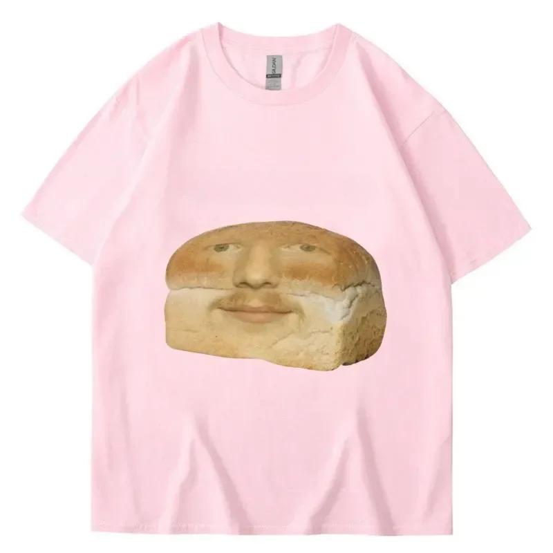 Забавные футболки с принтом в виде хлеба, юмор, креативность, с коротким рукавом, повседневные, унисекс для мужчин и женщин