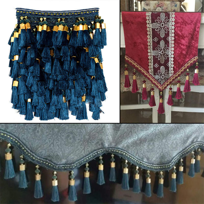 3M кисточка бахрома окантовка шторы кисточка отделка кружево подушки мебель обивка домашняя мебель своими руками декор швейные изделия ремесла