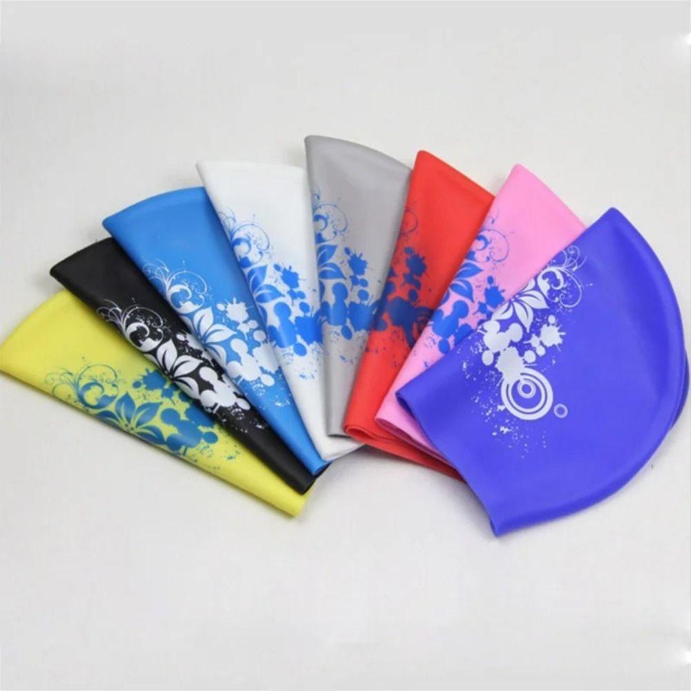 Ear Protection Swimming Cap Enlarged Safe Swimming Hat New Silicone Swimming Hat