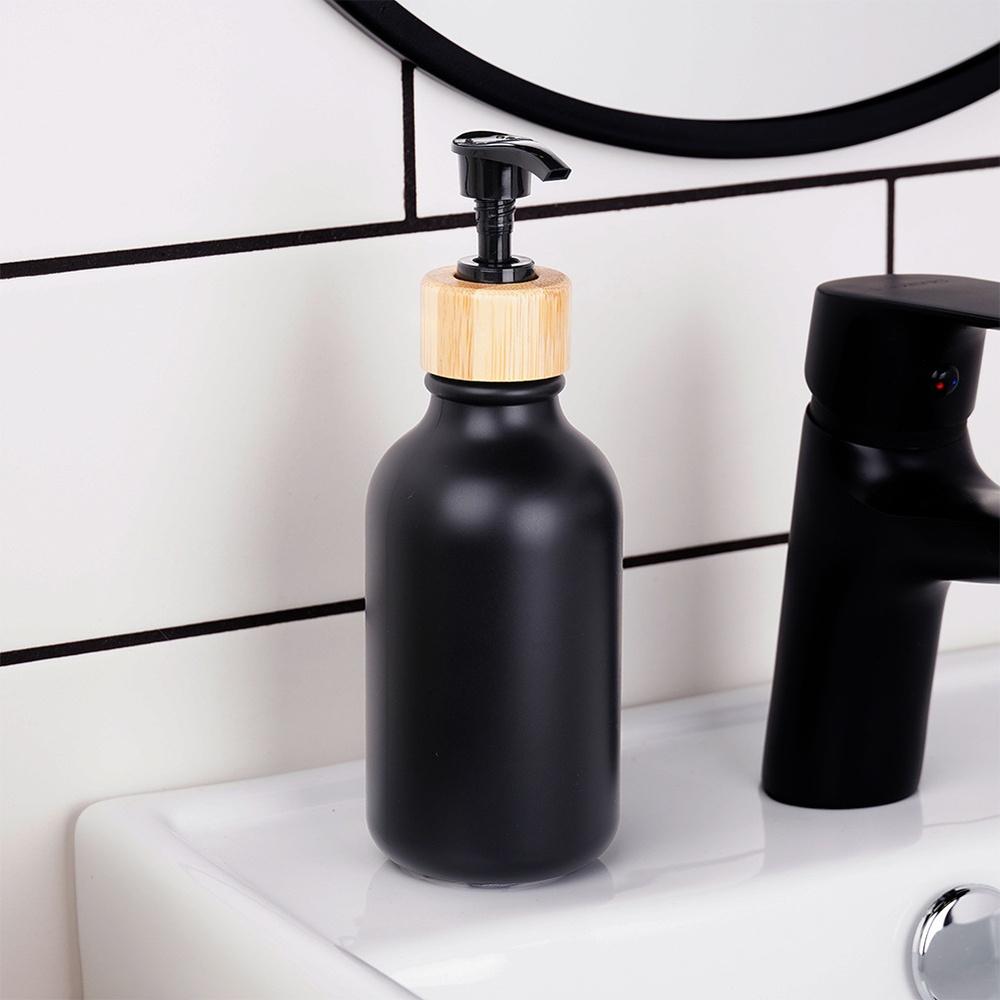 Soap dispenser black 300 ml