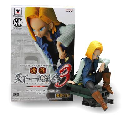 SCultures Tenkaichi Budokai Часть 1 Андроид 18 Dragon Ball Z 12см ПВХ фигурка 3 шт. примерно. (один предмет)