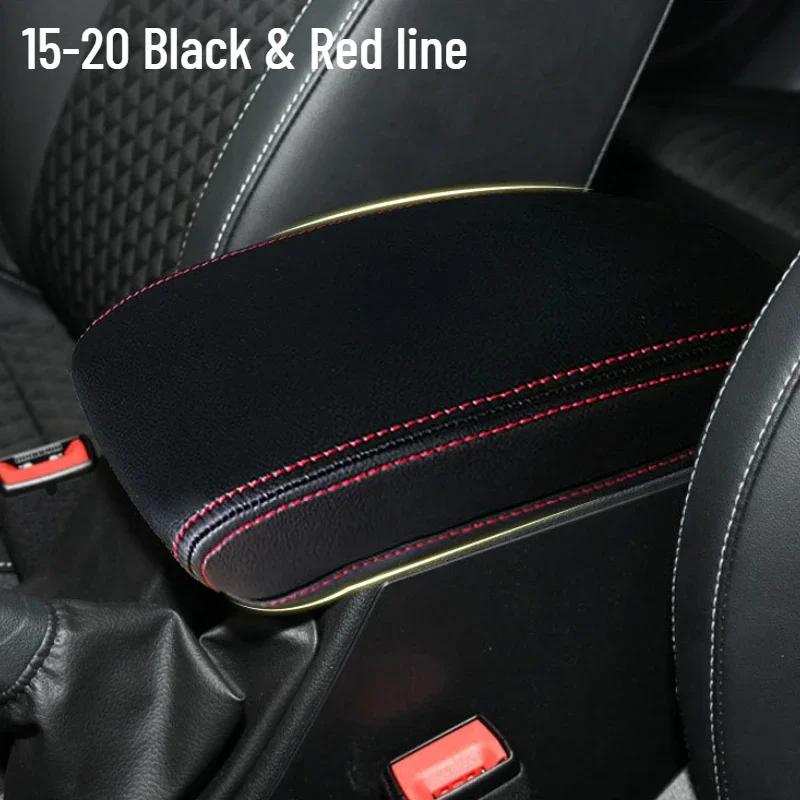 PU Leather Car Center Armrest Arm Rest Box Case Cover Cushion Pad For Skoda Octavia 2007 2008 - 2014 2015 2016 2017 2018 2019