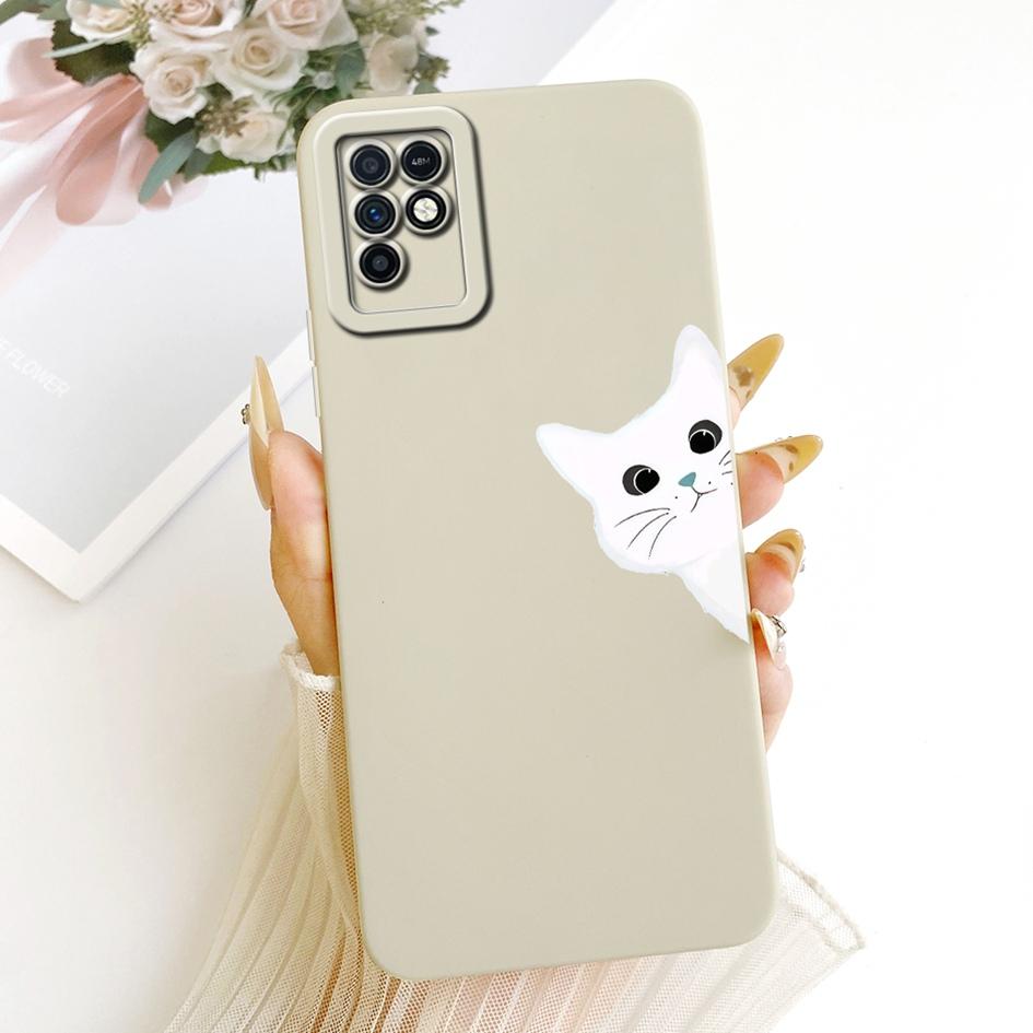 Чехол для Infinix Note 10 X693 Ударопрочный Силиконовый Милый Мультяшный Кот Чехол для Телефона Для Infinix Note 10 Pro NFC X695 X695D X695C Capa