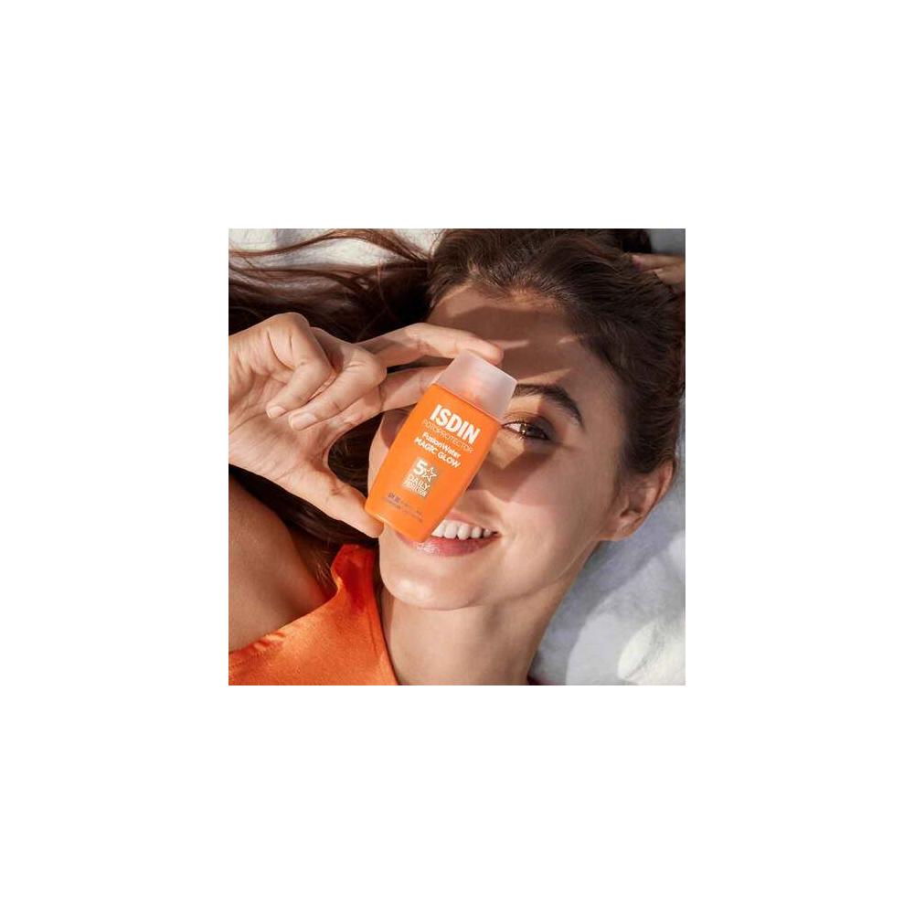 ISDIN Солнцезащитный крем фотозащитный Fusion Water Magic Glow SPF30, 50 мл