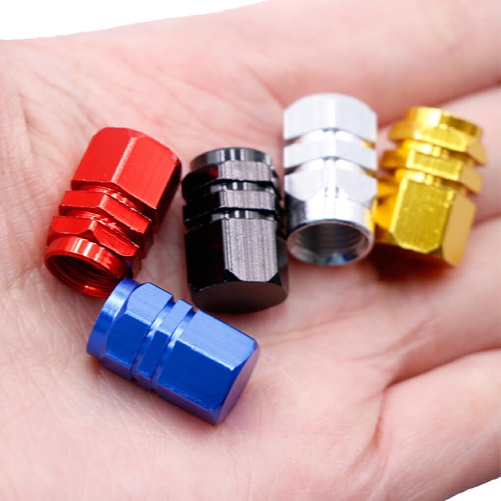 Generic 5Set of Pack Car Tire Air Valve Stem Tire Dust Cap Replacement Removable