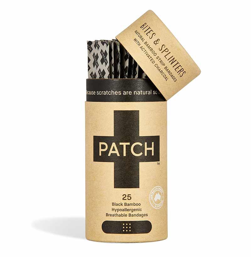 'Patch' Bamboo Plasters - Activated Charcoal