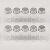Hoshiumi Glass Миниатюрные стеклянные флаконы со спиральной алюминиевой крышкой 22 x 40 7 Набор из 10 флаконов, Флаконы, Шкатулки, Крышки, Герметичные, мм, мл,