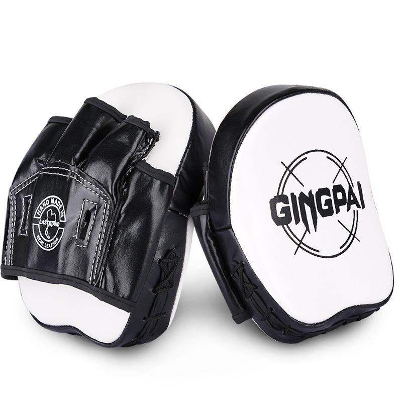 Суперволоконная кожа, маленькая ручная мишень, скоростная мишень, тренировочная дуговая мишень, защита для тайского бокса, саньда, тхэквондо, спарринга