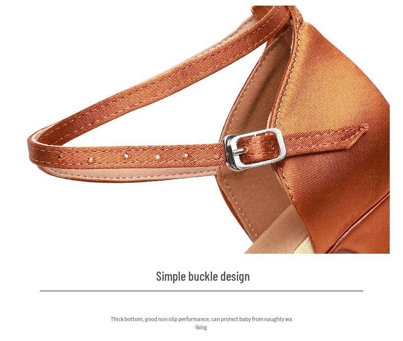 Женские туфли для латиноамериканских танцев на открытом воздухе - Мягкая подошва для начинающих