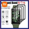 Xiaomi Защитное мягкое стекло для Huawei Watch Fit 2 SmartWatch, защитная пленка для экрана для Huawei Bnad 8 6 7 Pro Honor Band 6, ремешок