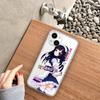 Модный мягкий чехол для телефона с японским мультфильмом «Аниме девушка» для Iphone 14 11 13 Pro Max 12 Mini Xr Xs Max X 7 Plus 8 Se 3, задняя крышка из ТПУ