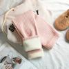 Kids Clothing Thicken Warm Cashmere Pants For Girls Autumn Winter Korean Childrens Plus Velvet Trousers Girls Legging