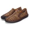 Мужские мокасины, обувь для вождения, удобные туфли на плоской подошве, повседневные туфли без застежек, большие размеры, кожаные туфли для мужчин, большие размеры