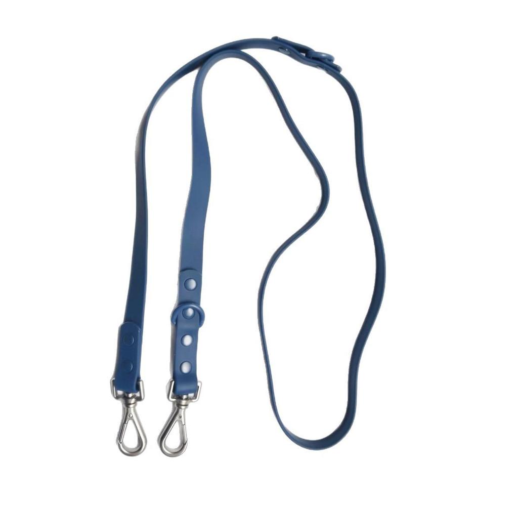 Широкий светоотражающий поводок для собак с защитой от укусов и побегов, с ПВХ поводком и ошейником