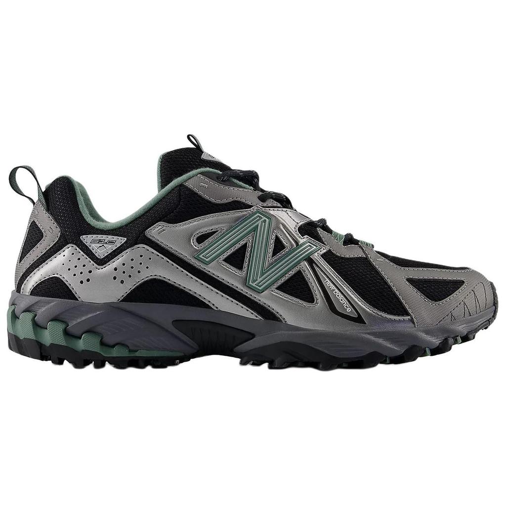 New Balance 610v1 Низкие уличные кроссовки Унисекс Серебристый Черный ML610TAW