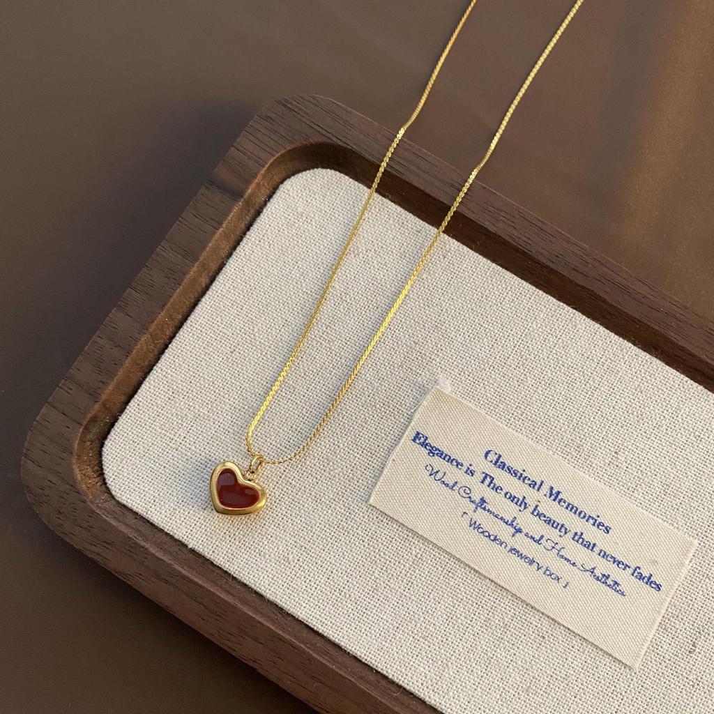 Корейский стиль Подвеска-чокер в виде собаки из воздушных шаров - Милый трехмерный эмалевый дизайн из титановой стали